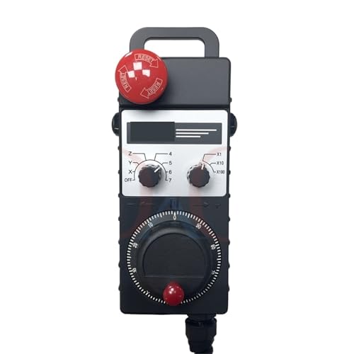 Volant CNC 5~24V à encodeur universel et boutons de sécurité intégrés