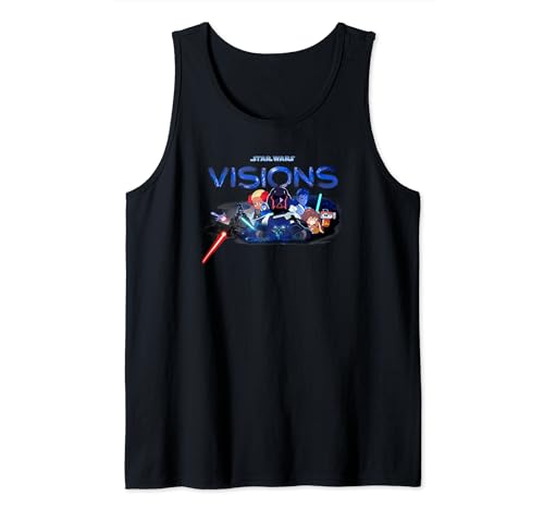 Star Wars Visions t-shirt sans manches vêtement été coton