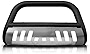 Armordillo USA 7145467 Classic Bull Bar Fits 2011-2018 Toyota Sienna - Matte Black W/Aluminum Skid Plate
