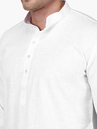 Image of Rajubhai Hargovindas Men's Premium Cotton Solid Kurta