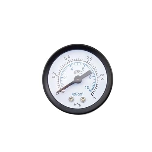 Baromètre pneumatique Y40 contre les fuites d'air et chutes de pression 1/8 axial
