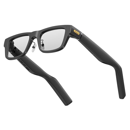 iTour GO2 Smart AR Glasses 127 Languages, ChatGPT AI Assistant, Subtitles & Teleprompter, Smart Ring Control, Offline Translation, Hands-Free Real-Time Voice Translator for Travel, Learning & Business