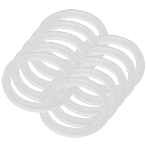 GLEAVI 20pièces Joints Étanchéité pour Bocaux Silicone pour Couvercles De Bocaux Résistants à Usure