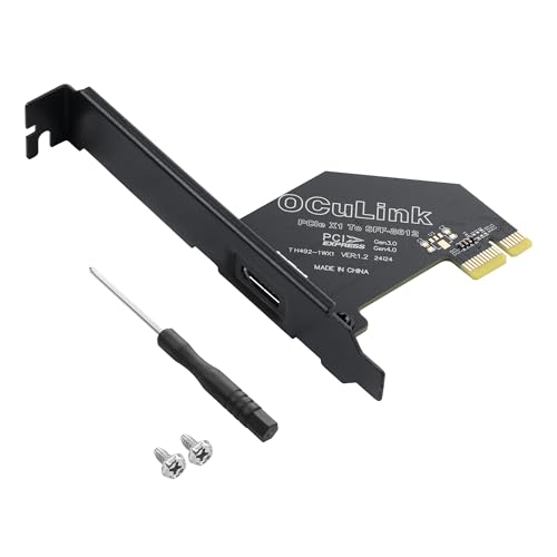 Adaptateur PCIE vers Oculink SFF-8612 pour installer une carte graphique externe sans latence