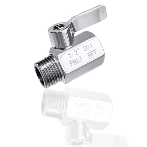 shower valve 304 Stainless Steel Mini Ball Valve(1/2