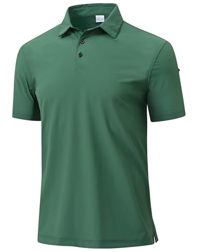 Image of Polo Shirts for Boys Golf Polo Shirt Short Sleeve Boys Performance Polo Dry Fit Stretch Collared UPF50+ Kids Golf Shirts
