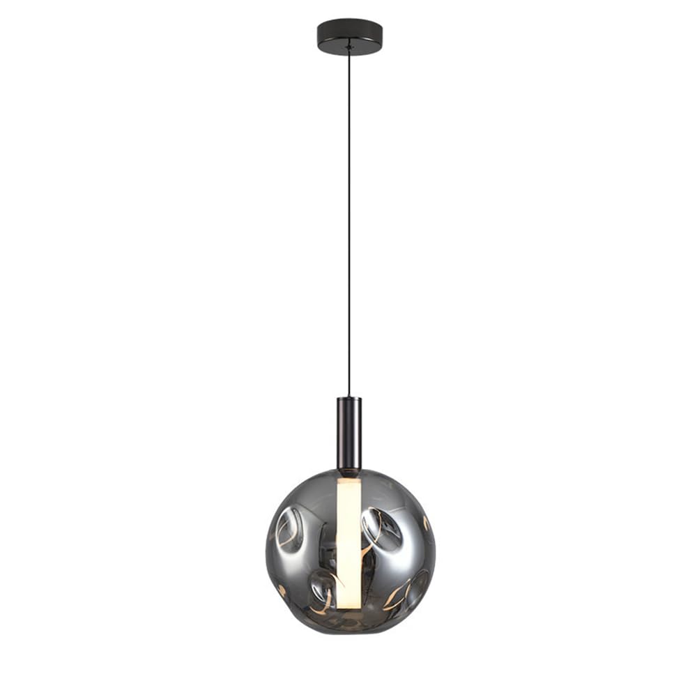 RSZCSMO Nordic Luxury LED Bedroom Bedside Chandelier Modern Minimalist Living Room Dining Room Glass Chandelier is Suitable for Bar Cafe Hotel Commercial,Lighting Fixture