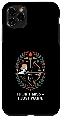 I Don't Miss I Just Warn Funny Archer �A�[�`�F���[ �X�}�z�P�[�X iPhone 11 Pro Max �p