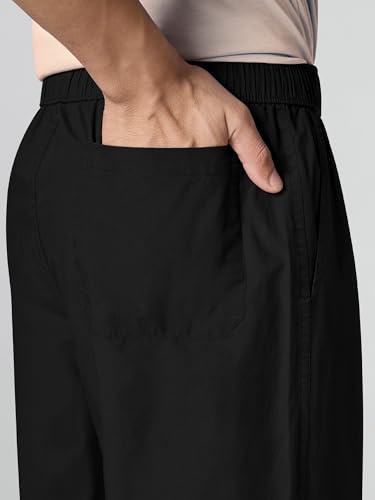 Image of XYXX Zen Cotton Solid Drawstring Pyjamas for Men | Relaxed Fit Lounge Pants with Side Pockets