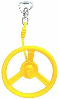 Swings - Juego de ruedas de escalada para niños, para patio, gimnasios, obstáculo, mono, columpio, ruedas