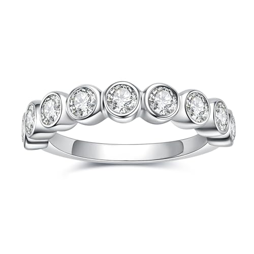 Raivari Bezel Moissanite Ring