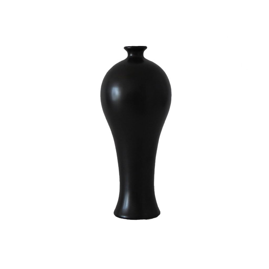 EINES Chinese Vase Creative TV Bookcase Ornaments Home Living Room Flower Arranging Device(A)