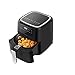 Generic inteligentny Fryer Air Żelazko parowe, oddzielny smażony niebieski / LED duży panel dotykowy / piekarnik powietrza / 5 l / inteligentne menu bez smażenia/bez smaru/arkusz smażenia
