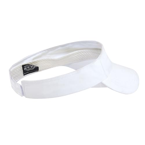 Image of ANDICEQY Sport Sun Visor Hats Adjustable Empty Top Baseball Cap Cotton Ball Caps for Women and Men
