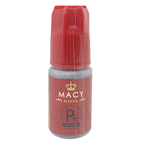 Cola Macy Extensão de cílios P+ Baixo odor Black Pack 3ml