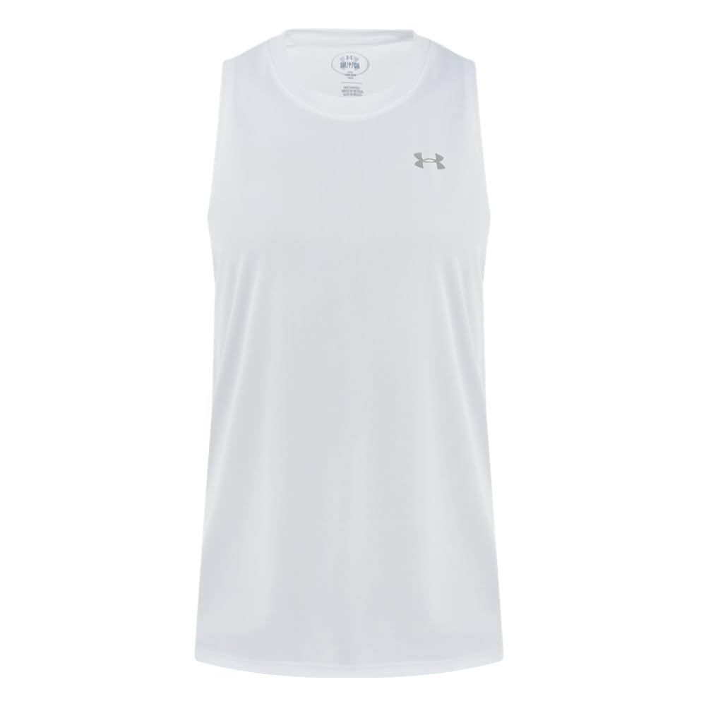 

                                                    Under Armour Women's Velocity Solid Tank Top, (100