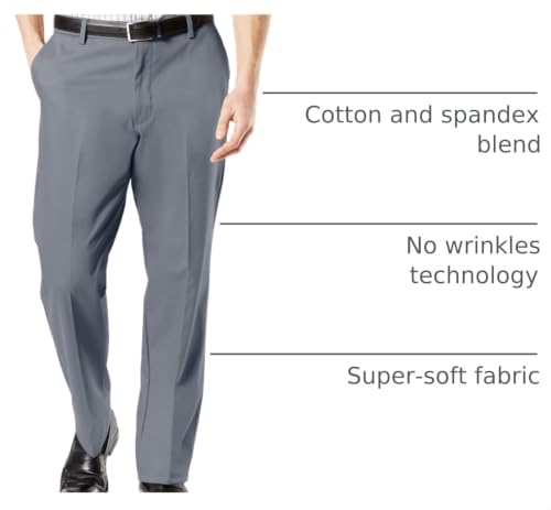Image of Dockers Men's Classic Fit Signature Khaki Lux Cotton Stretch Pants