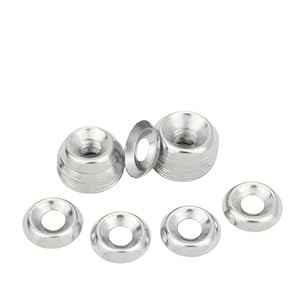 CLENEA 50 szt. Wklęsłe Podkładki Stożkowe