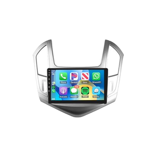 【Wireless Carplay e Android Auto】Questo schermo radio supporta CarPlay, Android Auto e Mirror Link, in grado di collegare l'autoradio al telefono cellulare tramite Bluetooth e WiFi senza bisogno di cavi dati, rendendo l'operazione semplice e conveniente. Dite addio a tutti i tipi di cavi dati in auto, e restituite lo spazio semplice in auto
