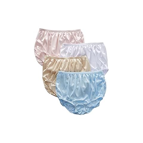 Teri Lingerie Women's 100% Nylon Full Coverage Panties, Assorted Cover