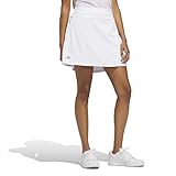 Adidas Women'S Performance Texture Skort, White, Large