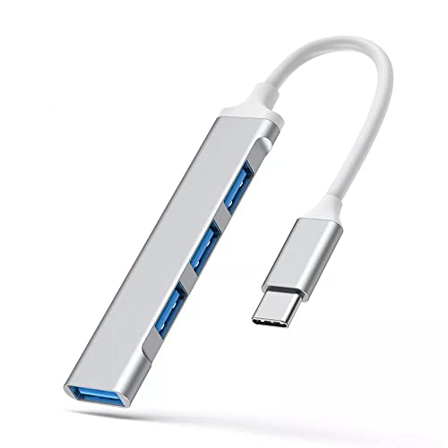 موزع USB 3.0 متعدد الوظائف 4 في 1 منافذ نوع C رفيع للغاية من خليط الالومنيوم 5 جيجابايت الثانية لماك بوك اير برو ملحقات الكمبيوتر محول المنافذ