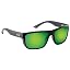 Matte Black Frame/Amber|green Mirror Lens