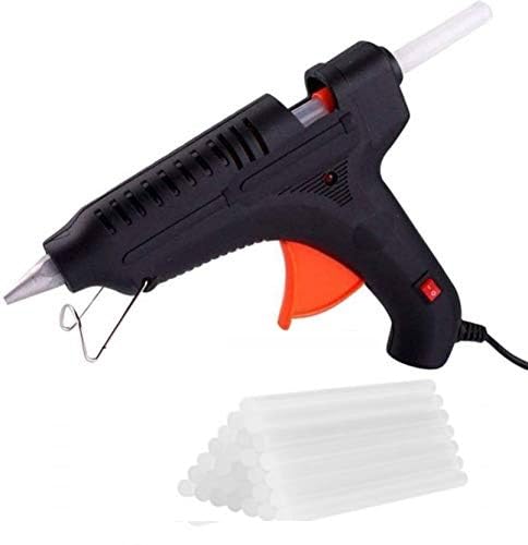 TA Technology Ahead 40 W Mini Hot Melt Glue Guns with 16 Pcs Hot Melt Glue Gun Sticks (7 mm)