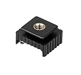 Blitzadapter Blitzschuh-Adapter mit ISO-Blitzschuh und 1/4' Gewinde