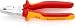 Produktbild Knipex Kraft-Kombizange verchromt, isoliert mit Mehrkomponenten-Hüllen, VDE-geprüft 180 mm 02 06 180