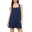 Lace Trim Navy Blue