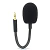 LEFXMOPHY Mic Replacement for Razer Barracuda X Game Headset 3.5mm Detachable Gaming Boom Microphone with Foam