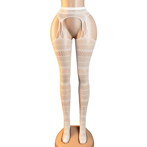 Fishnet Stockings Tights For Women Sexy Black Patterned Thigh High Stockings Fishnet Leggings Pantyhose