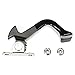 HECASA Complete Seat New Compatible with 1987-2006 Yamaha Banshee 350 YZF350 Replacement for 5FK-24710-E0-00 (Black+Silvery)