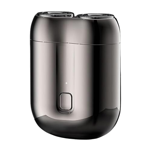 Ancsttu Maquinilla Eléctrica Portátil Para Hombre - Rasuradora Facial Impermeable Y Portátil - Afeitadora Personal Mini Seco y Húmedo Recargable USB para Viaje Avión Ducha Hogar Rostro Cejas | Uso en
