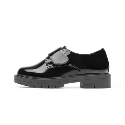 Image of DREAM PAIRS Boys' Uniform & School Shoes Dress Slip-On Loafers Casual Flat Shoes (Toddler /Little Kid /Big Kid)