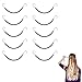 Haargummi Haken,Offene Pferdeschwanz Haken,Haarbänder mit Haken,Schwarz Haarhaken,Pferdeschwanz Halter mit Haken,Pferdeschwanz Haken Bungee Haargummis,Geeignet für das Haardesign von Frauen,10 Stück Baby,Schwarz günstig Kaufen-Haargummi Haken,Offene Pferdeschwanz Haken,Haarbänder mit Haken,Schwarz Haarhaken,Pferdeschwanz Halter mit Haken,Pferdeschwanz Haken Bungee Haargummis,Geeignet für das Haardesign von Frauen,10 Stück