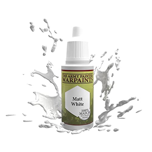 The Army Painter 1102 and WP1102, White, 18 ml (Pack of 1)