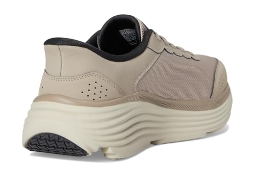 Skechers Men's Hands Free Slip-ins Max Cushioning Endeavour - Cardova Sneaker, Taupe/Black, 11