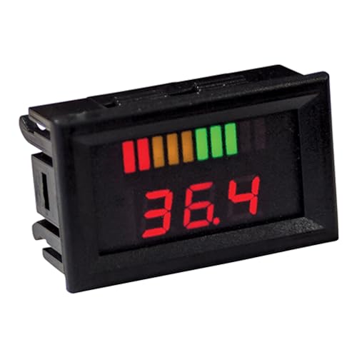 Compteur de charge 36V Red Hawk CGR-134 pour voiturette de golf