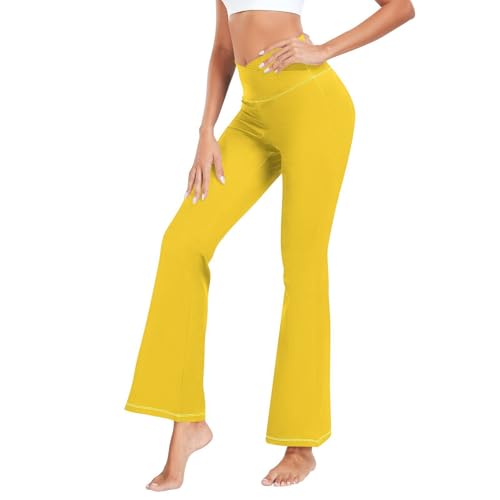Pantalon de yoga souple doré pour éviter la chaleur à la plage