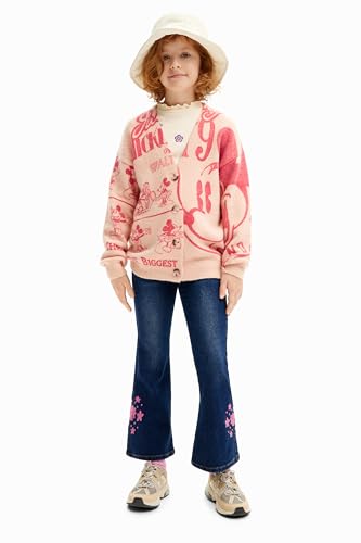 Desigual Girl Flat Knit Pullover Long Sleeve