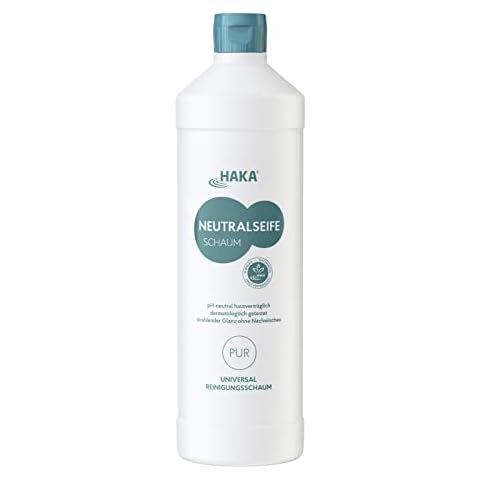 HAKA Neutralseife Schaum I 1 Liter zum Nachfüllen I Neutralreiniger I Universalreiniger Cover