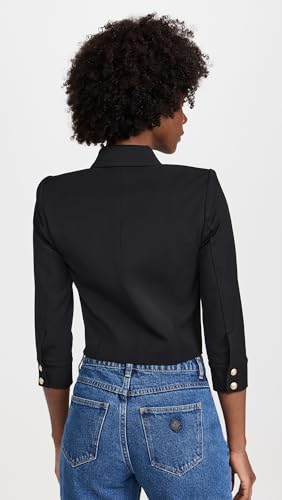 L'AGENCE Women's Kumi Croppd Fitted Jacket3