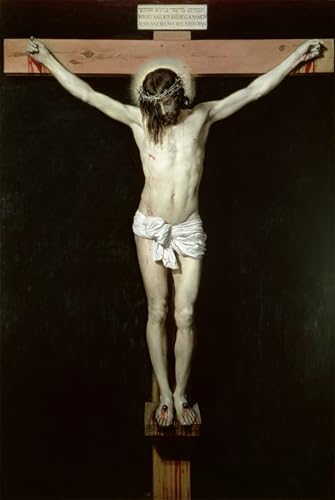 Posters et art Le Christ en croix de Diego Velazquez : tableau mural 60x90cm