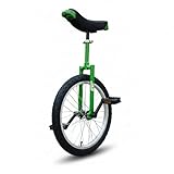 Green Slide Monociclo 20" Gamma Edge Verde, Freestyle (Forcella Quadrata Trucchi), Cerchio in alluminio, Sella Maniglia