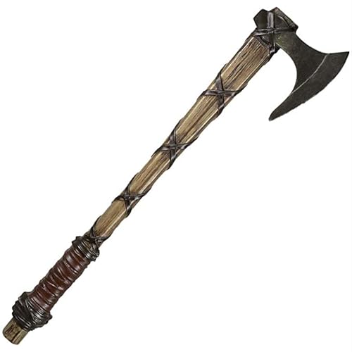 Cosplay Prop Replica of Ragnar Lothbrok's Foam Axe | Hand Painted & Fiberglass Core | Perfect for Cosplay & Roleplaying | Conventions, and Collectible Display