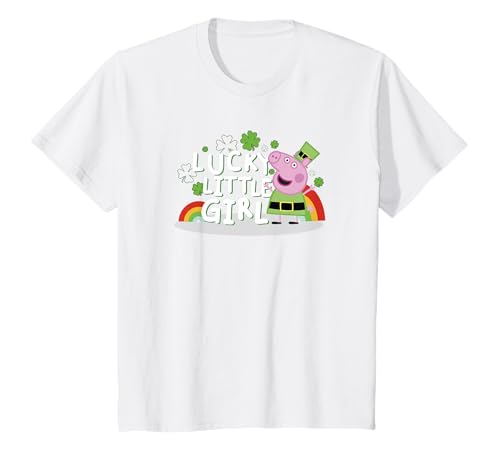 T-shirt Peppa Pig Saint-Patrick : le cadeau mignon pour votre petite fille chanceuse