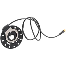 VBESTLIFE Electric Assist Sensor,High Sensitivity 12 Magnets Right Dual Hall Sensor Electric Bike Pedal Accessories