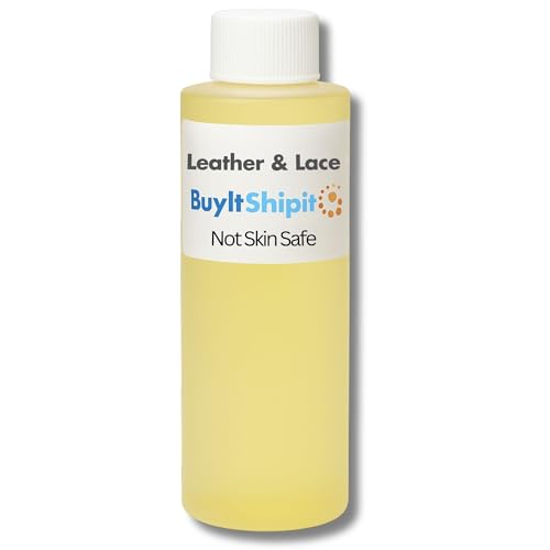 Buyitshipit - Leather and Lace Fragrance from Our Leather Collection - Perfect for Adding Aroma to Freshies Candles and Diffusers - 4 Ounce
